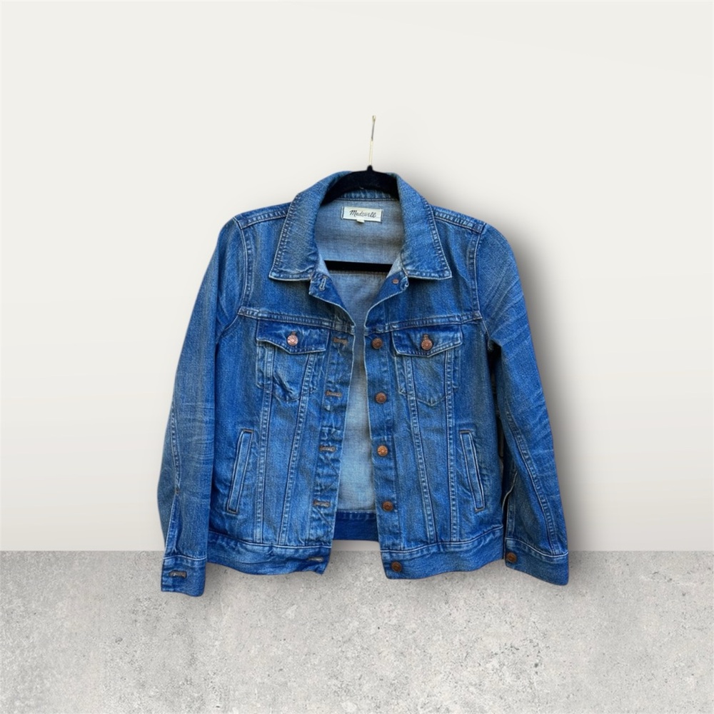 Madewell Woman Jeans Denim Jacket Blue Small